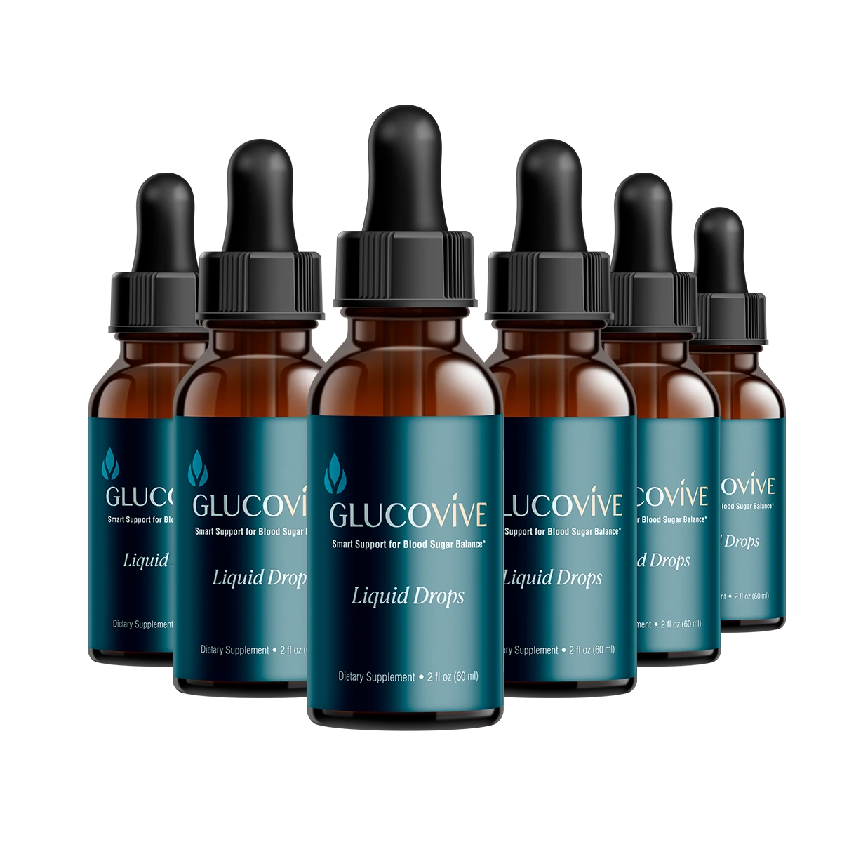 GlucoVive 6 Bottle Package — Best Value 180 Day Supply